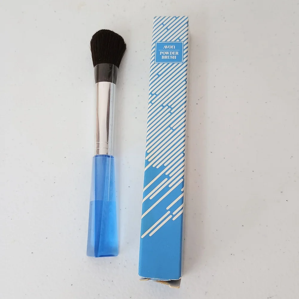 NOS 1989 Avon Powder Brush In Original Box